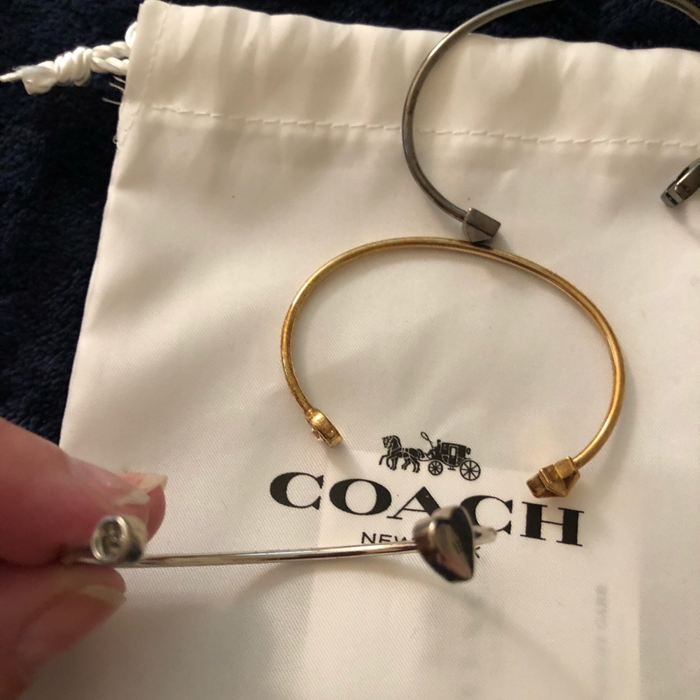 Coach 3 pc bracelet set - Picture 4 of 5
